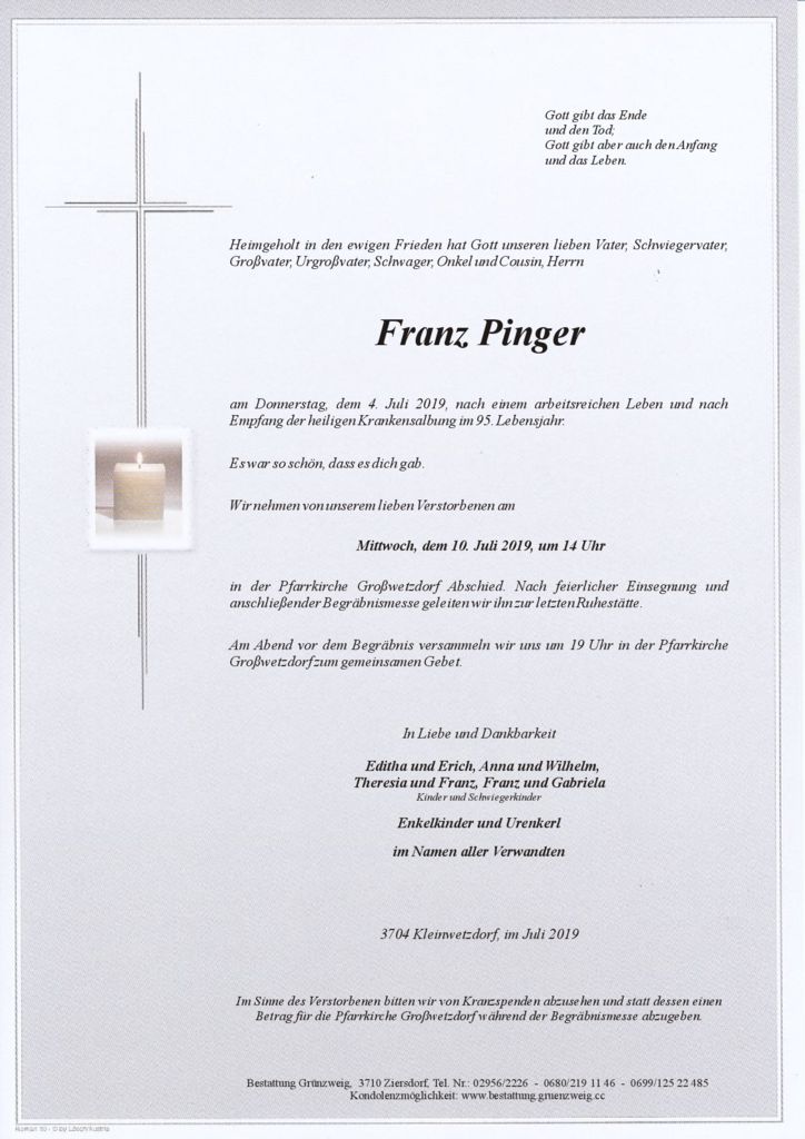 Franz Pinger