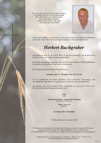 Herbert Buchgraber