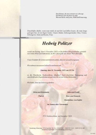 Hedwig Politzer