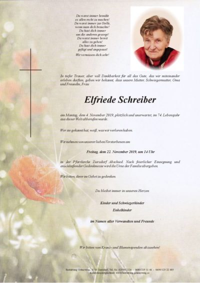 Elfriede Schreiber