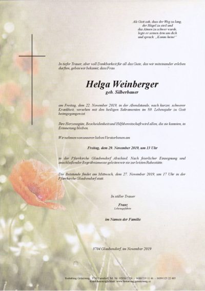 Helga Weinberger