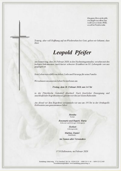 Leopold Pfeifer