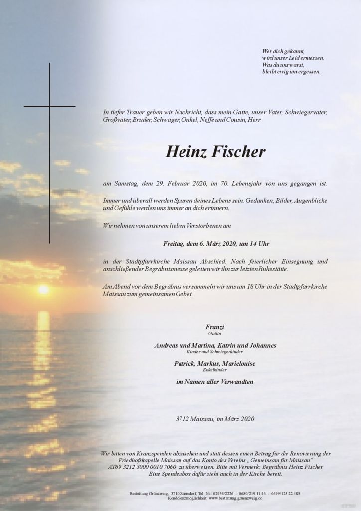 Heinz Fischer