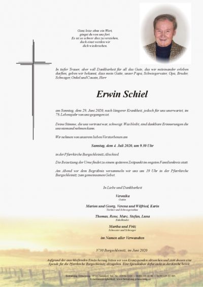 Erwin Schiel