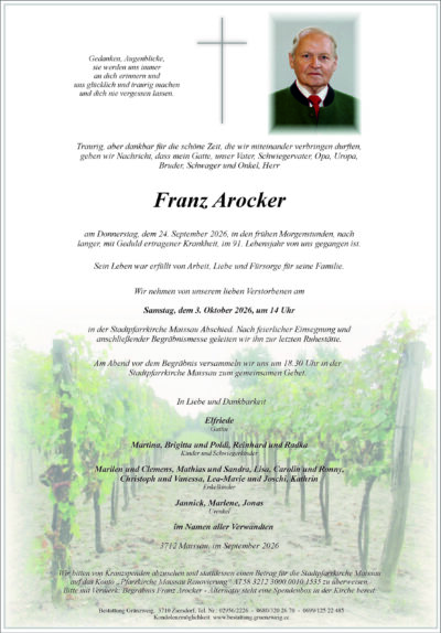 Franz Arocker