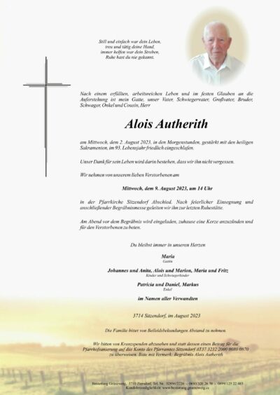 Alois Autherith