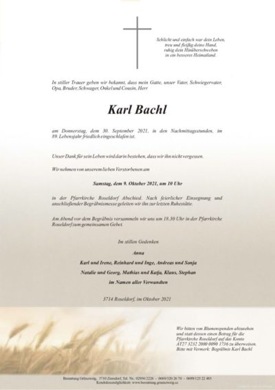 Karl Bachl