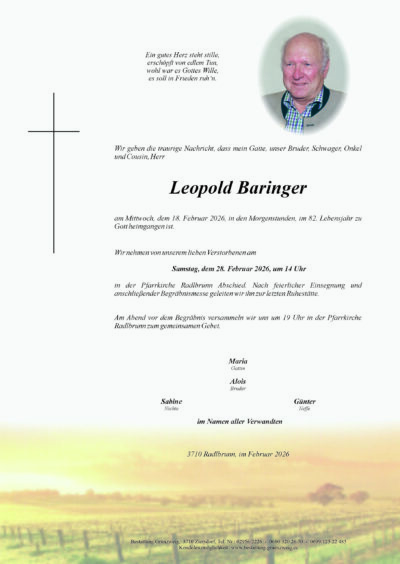 Leopold Baringer