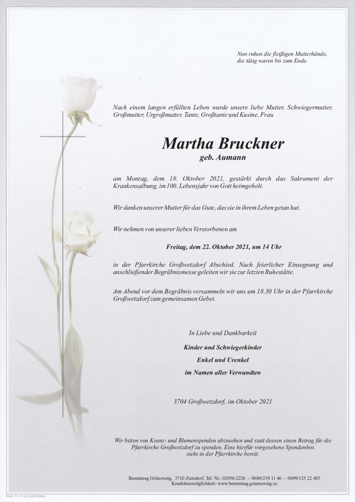 Martha Bruckner