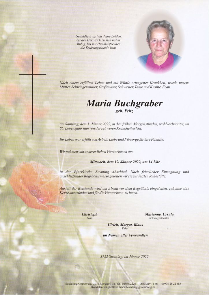Maria Buchgraber