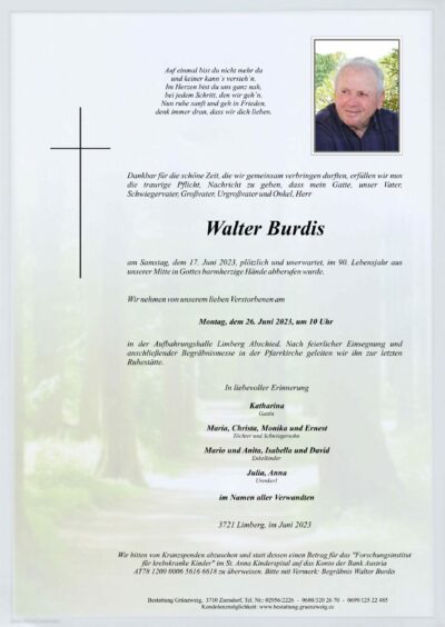 Walter Burdis