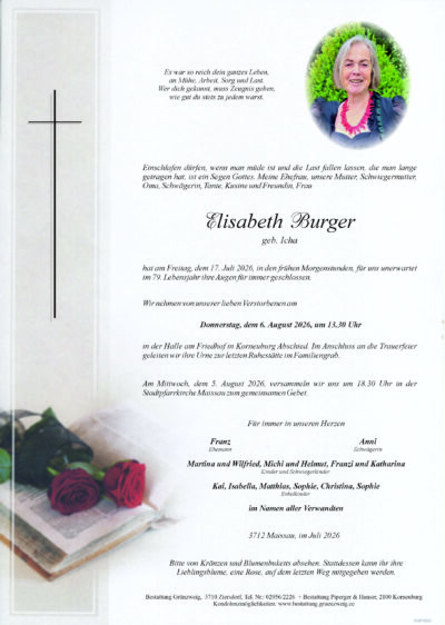 Elisabeth Burger