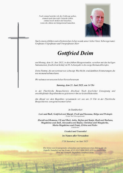 Gottfried Deim