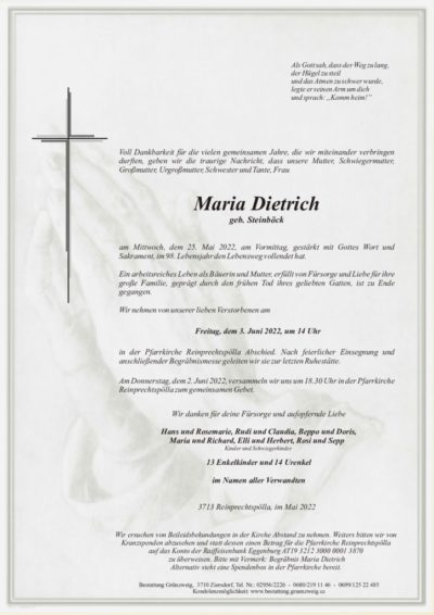 Maria Dietrich