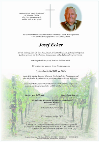 Josef Ecker