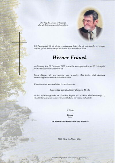 Werner Franek