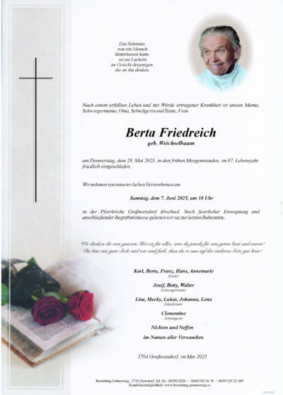 Berta Friedreich