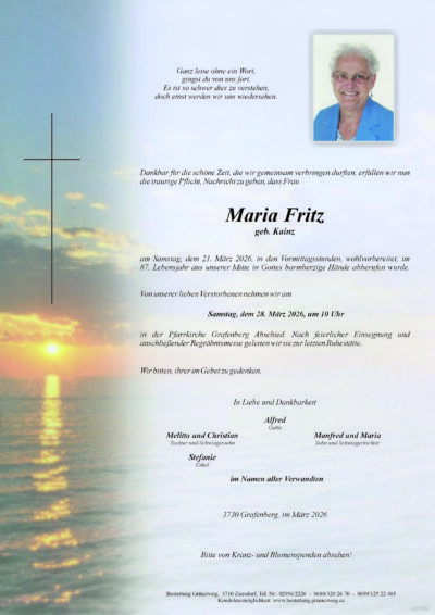Maria Fritz