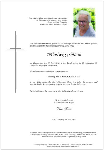 Hedwig Glück