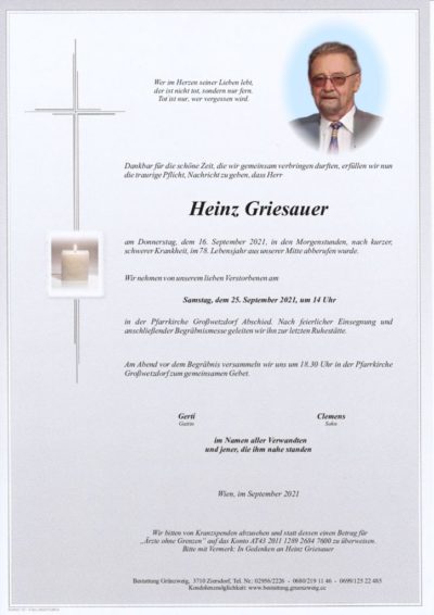 Heinz Griesauer