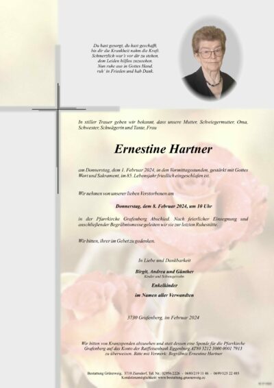 Ernestine Hartner