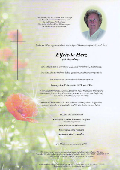 Elfriede Herz