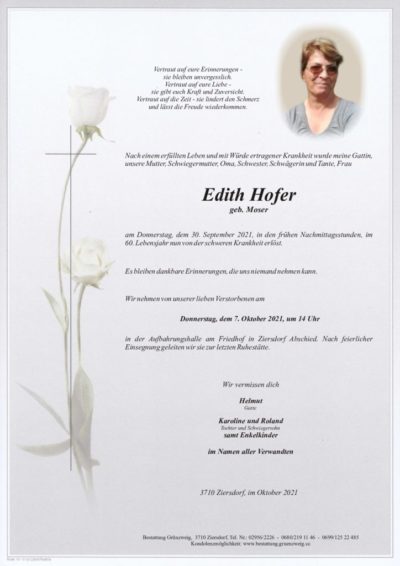 Edith Hofer