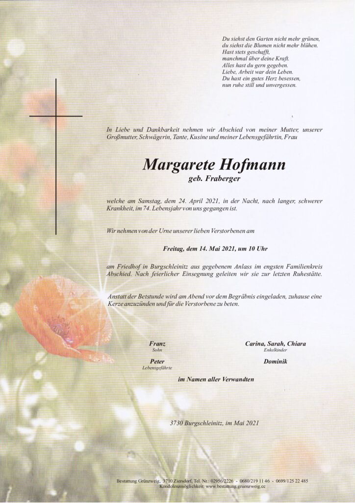 Margarete Hofmann