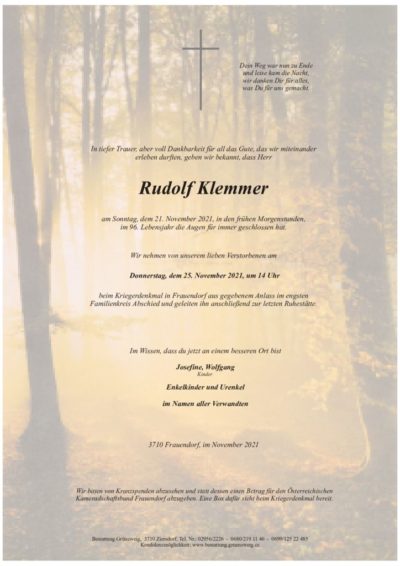 Rudolf Klemmer
