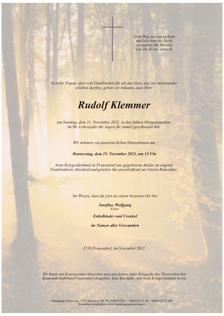Rudolf Klemmer