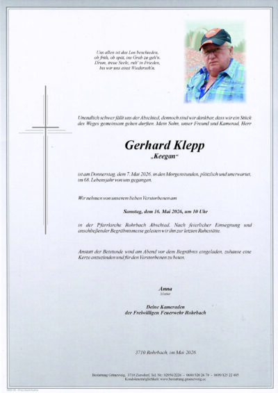 Gerhard „Keegan“ Klepp