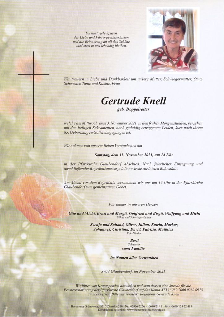 Gertrude Knell