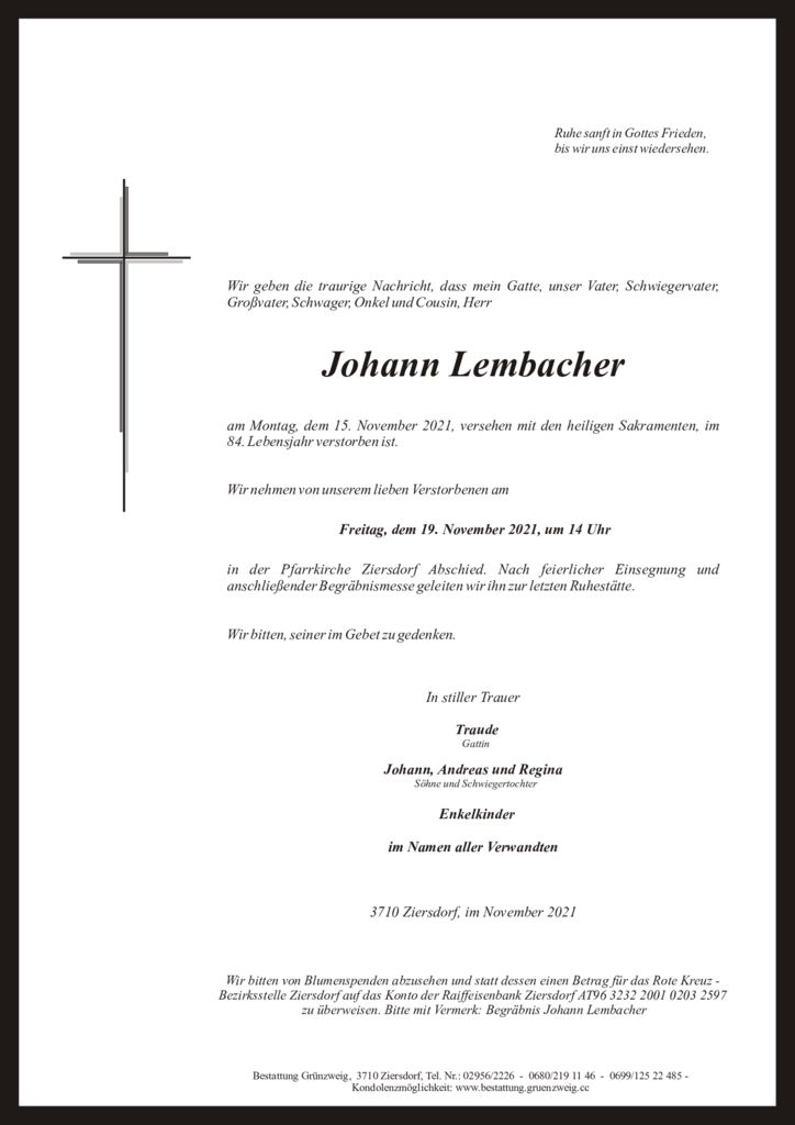 Johann Lembacher