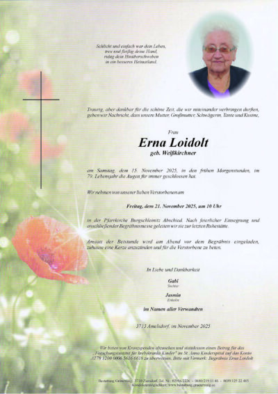 Erna Loidolt