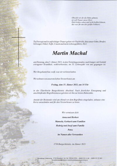 Martin Machal