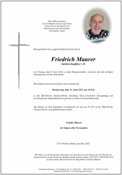 Friedrich Maurer