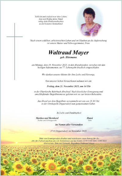 Waltraud Mayer