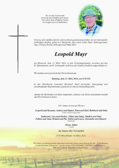 Leopold Mayr