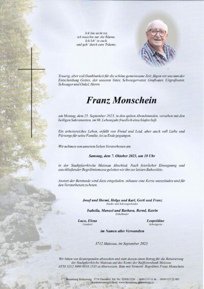 Franz Monschein