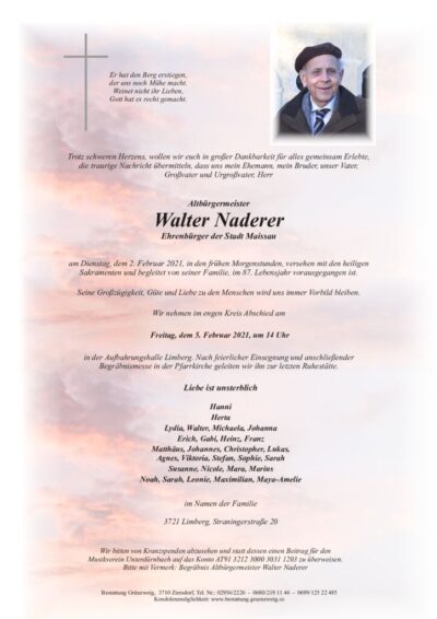 Walter Naderer