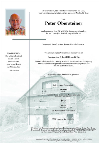 Peter Obersteiner