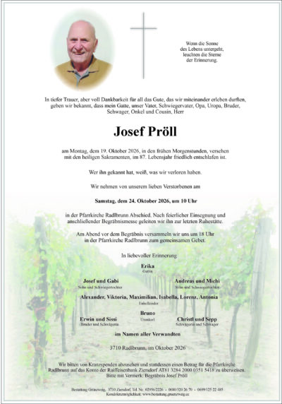 Josef Pröll