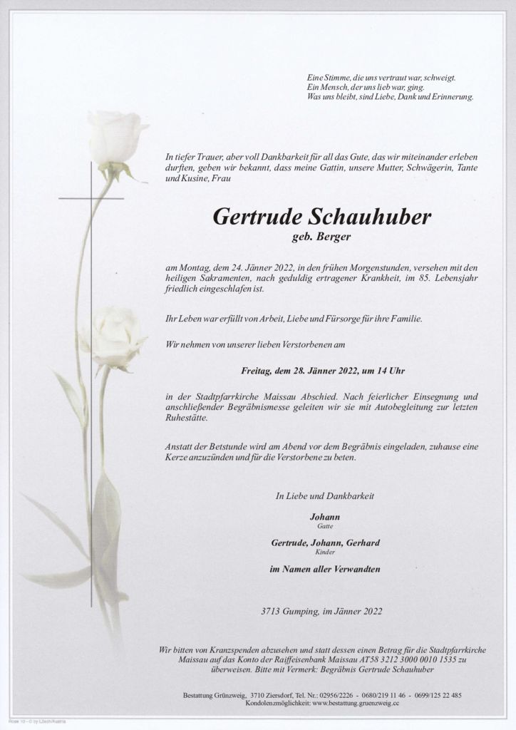 Gertrude Schauhuber