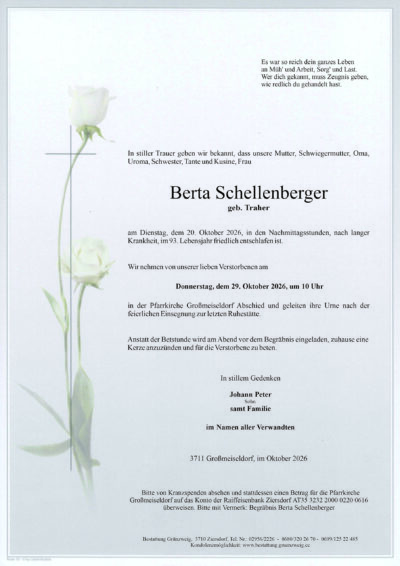 Berta Schellenberger