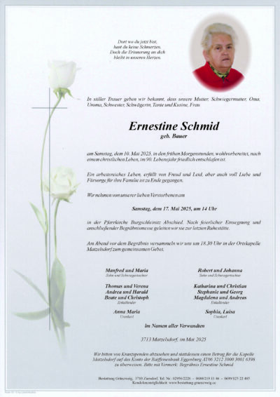 Ernestine Schmid
