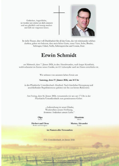 Erwin Schmidt