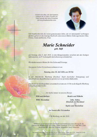Marie Schneider