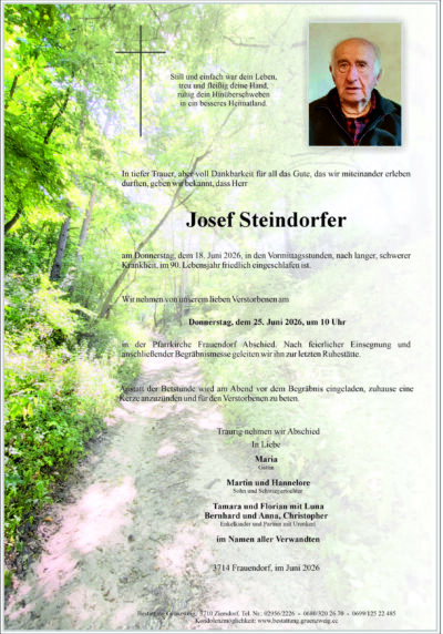 Josef Steindorfer