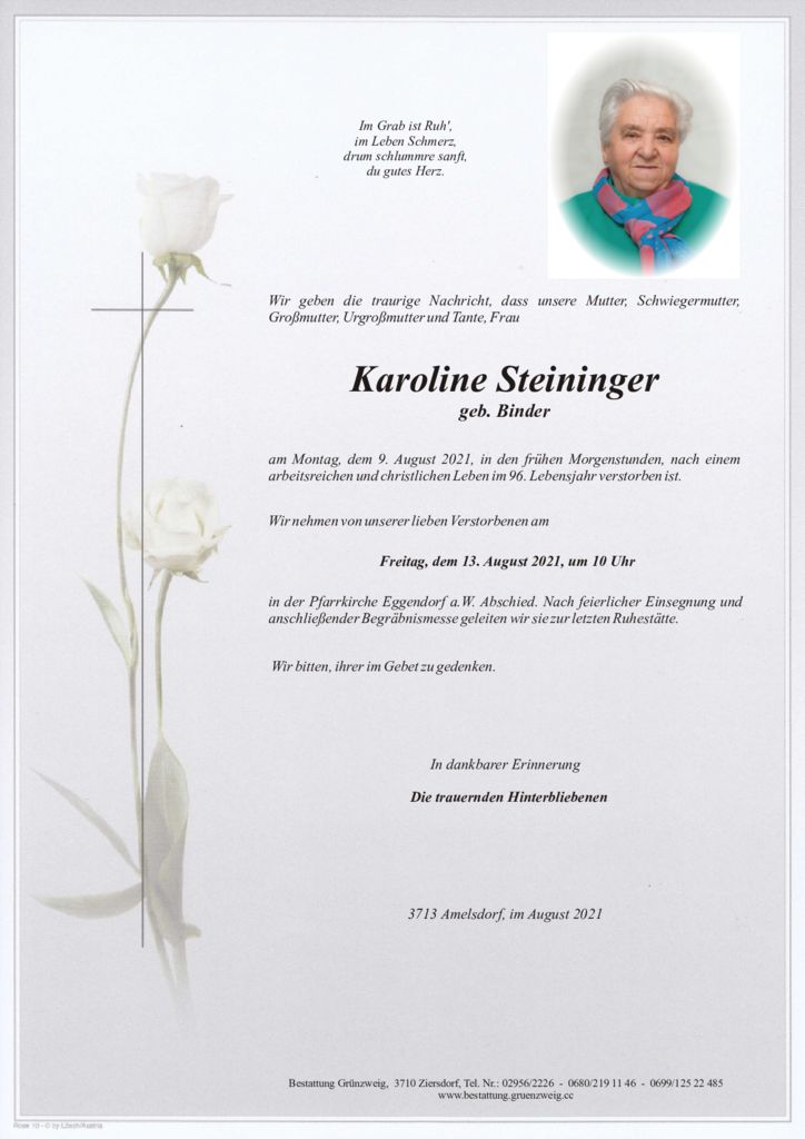 Karoline Steininger