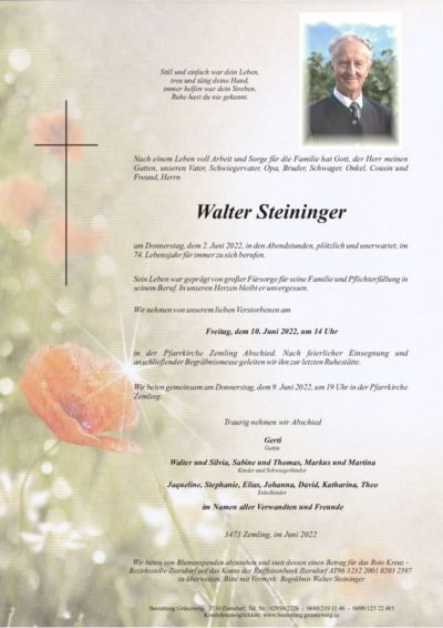 Walter Steininger